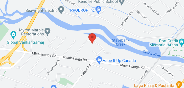 map of 438 TEMAGAMI CRES